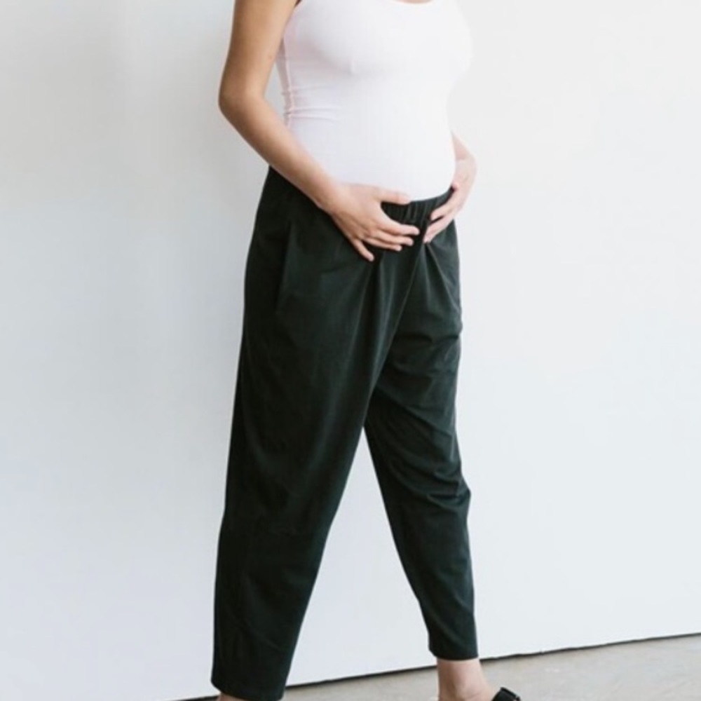 COPY - Storq easy pant - black denim size 2